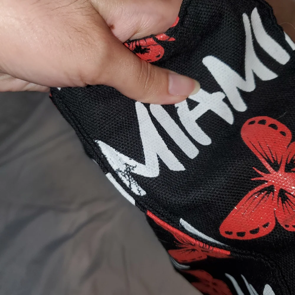 💸 5 for $20 | NWT Maran' Athah Miami Butterfly Canvas Tote Bag - Picture 14 of 16